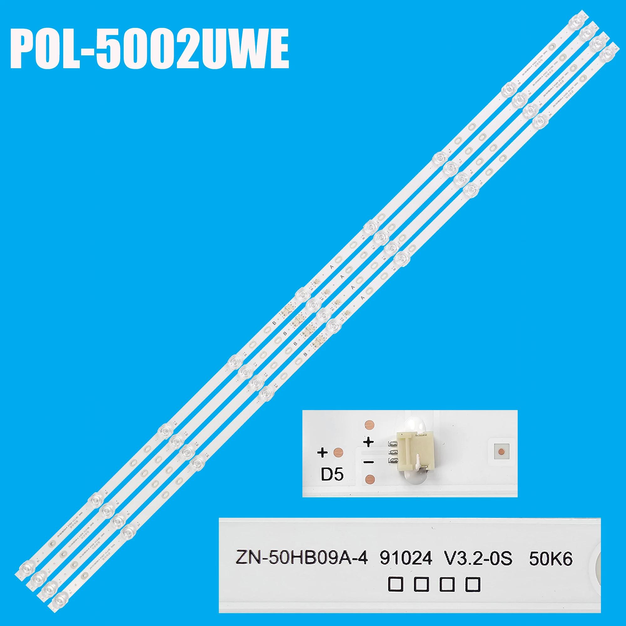 POL-5002UWE ZN-50HB09A-4 LED Ʈ Ʈ, 91024 V3.2-0S 50K6